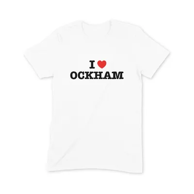 I Love Ockham T Shirt - Image 3