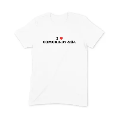 I Love Ogmore-by-Sea T Shirt - Image 3