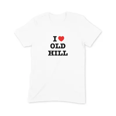I Love Old Hill T Shirt - Image 3
