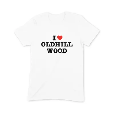 I Love Oldhill Wood T Shirt - Image 3