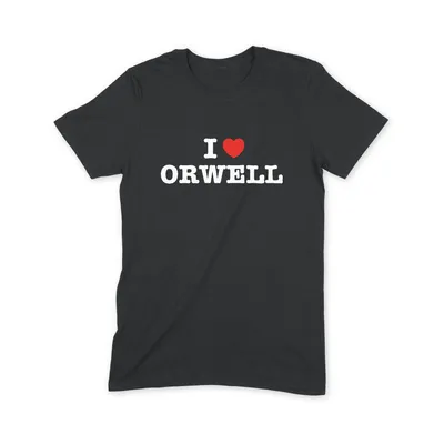 I Love Orwell T Shirt - Image 1