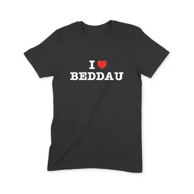 I Love Beddau T Shirt - Image 1