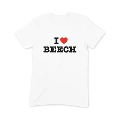 I Love Beech T Shirt - Image 3