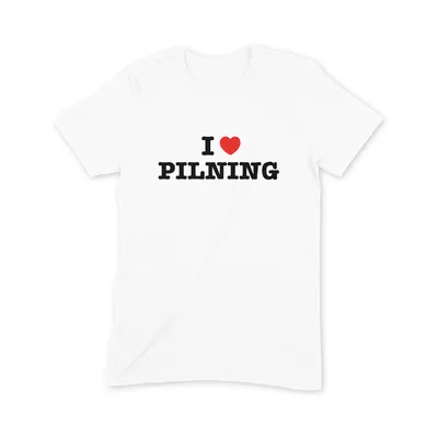 I Love Pilning T Shirt - Image 3