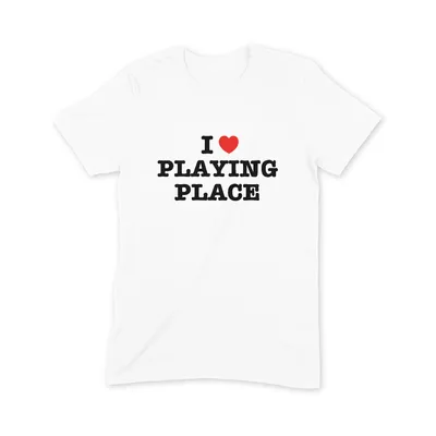 I Love Playing Place T Shirt - Image 3