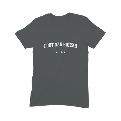 Port nan Giùran T Shirt (Varsity) - Image 2