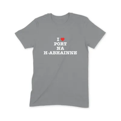 I Love Port na h-Abhainne T Shirt - Image 2