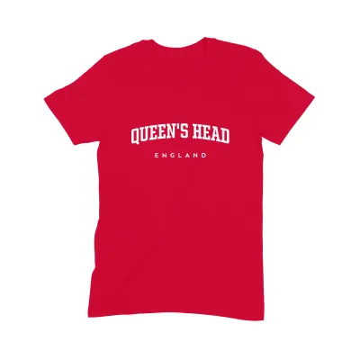 Queen's Head T Shirt (Varsity) - Image 6