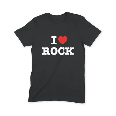 I Love Rock T Shirt - Image 1