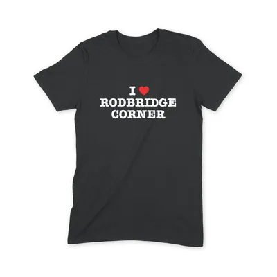 I Love Rodbridge Corner T Shirt - Image 1