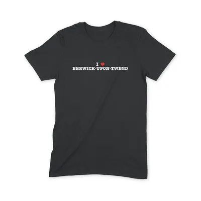 I Love Berwick-upon-Tweed T Shirt - Image 1