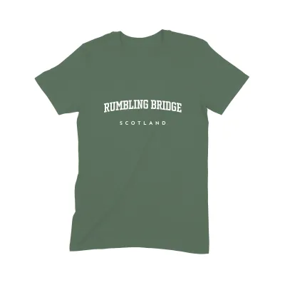 Rumbling Bridge T Shirt (Varsity) - Image 4