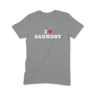 I Love Saundby T Shirt - Image 2