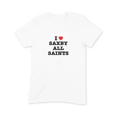 I Love Saxby All Saints T Shirt - Image 3