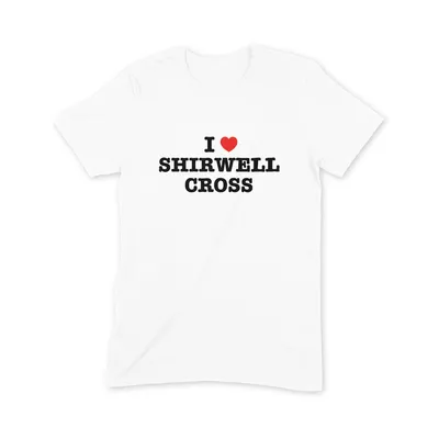 I Love Shirwell Cross T Shirt - Image 3