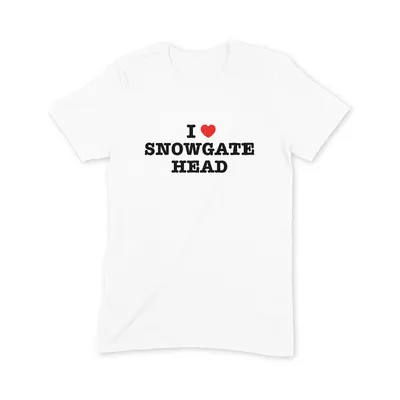 I Love Snowgate Head T Shirt - Image 3