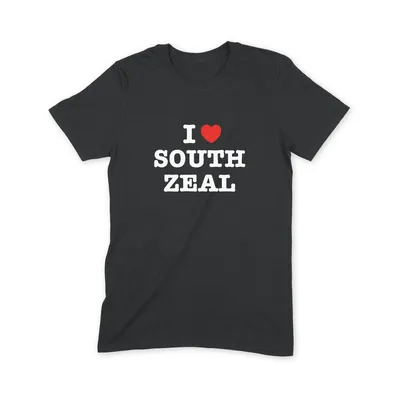 I Love South Zeal T Shirt - Image 1