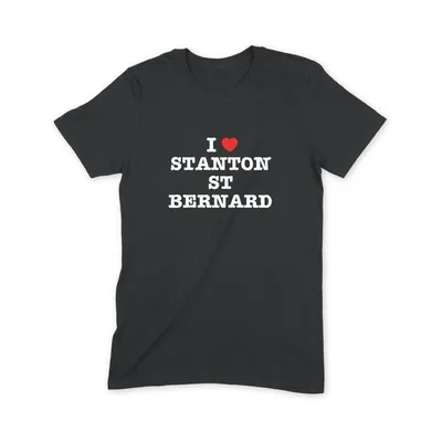 I Love Stanton St Bernard T Shirt - Image 1