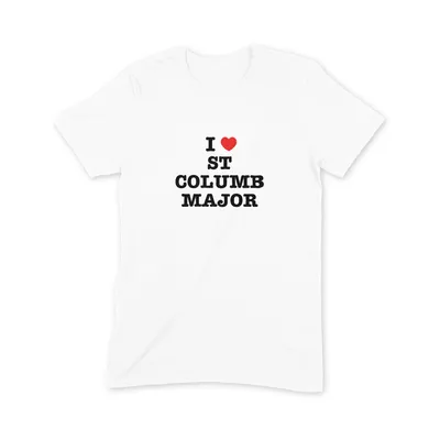 I Love St Columb Major T Shirt - Image 3