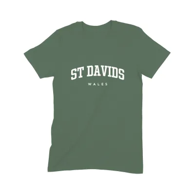 St Davids T Shirt (Varsity) - Image 4