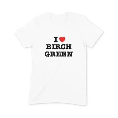 I Love Birch Green T Shirt - Image 3