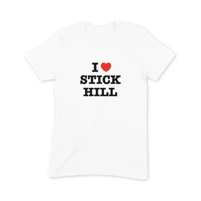I Love Stick Hill T Shirt - Image 3