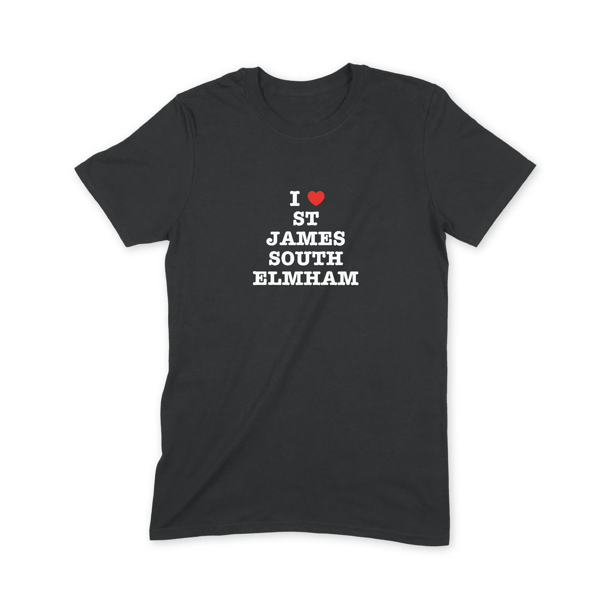 I Love St James South Elmham T Shirt