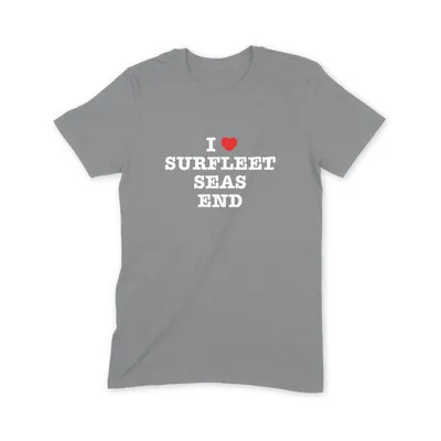 I Love Surfleet Seas End T Shirt - Image 2