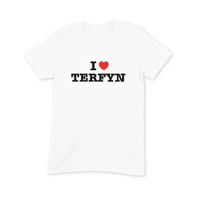 I Love Terfyn T Shirt - Image 3