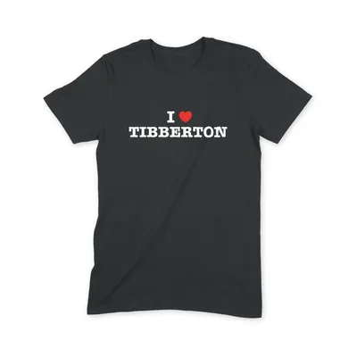 I Love Tibberton T Shirt - Image 1