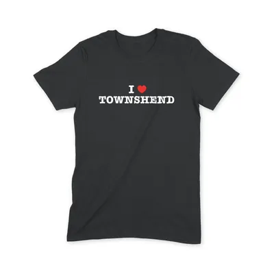 I Love Townshend T Shirt - Image 1