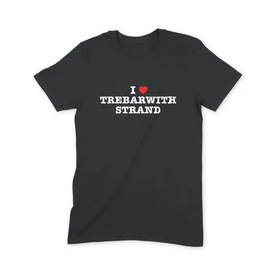 I Love Trebarwith Strand T Shirt - Image 1