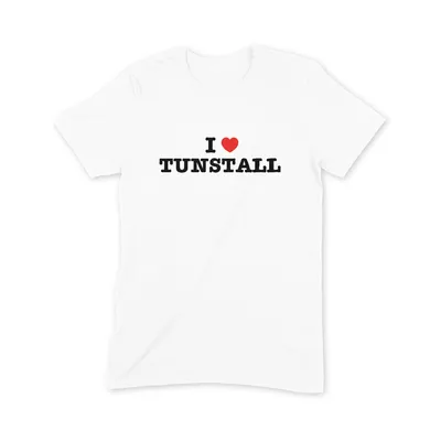I Love Tunstall T Shirt - Image 3