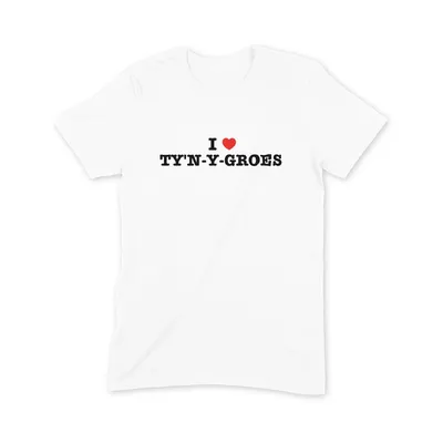 I Love Ty'n-y-groes T Shirt - Image 3