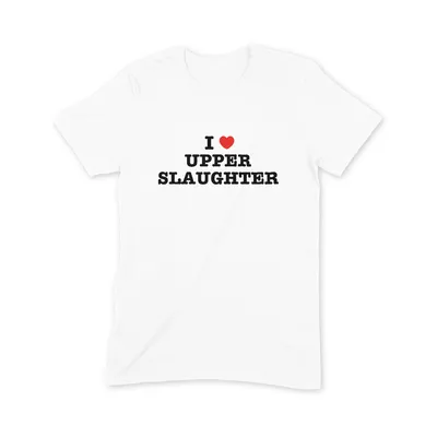 I Love Upper Slaughter T Shirt - Image 3