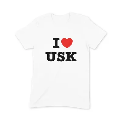 I Love Usk T Shirt - Image 3