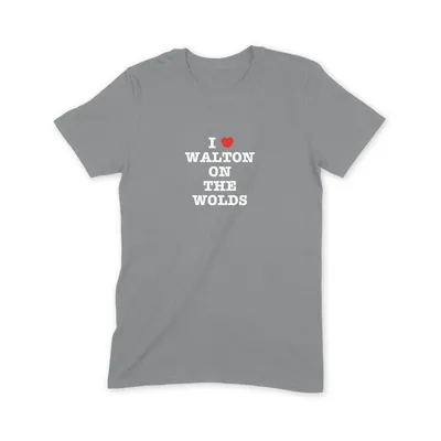 I Love Walton on the Wolds T Shirt - Image 2