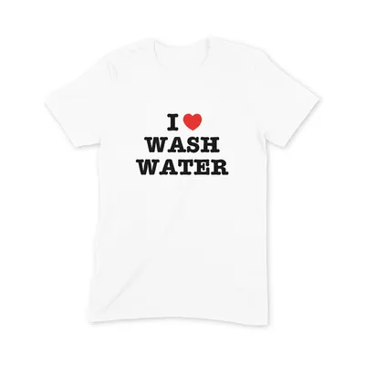 I Love Wash Water T Shirt - Image 3