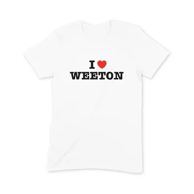 I Love Weeton T Shirt - Image 3