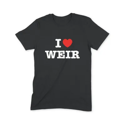 I Love Weir T Shirt - Image 1