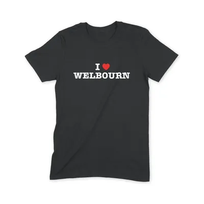I Love Welbourn T Shirt - Image 1