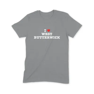I Love West Butterwick T Shirt - Image 2