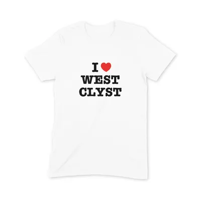 I Love West Clyst T Shirt - Image 3
