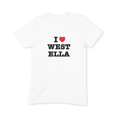 I Love West Ella T Shirt - Image 3