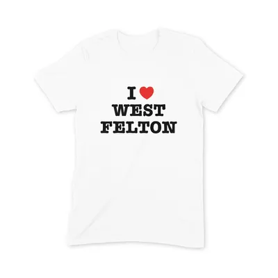 I Love West Felton T Shirt - Image 3