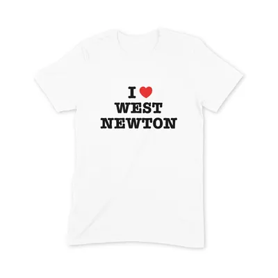 I Love West Newton T Shirt - Image 3