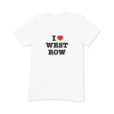 I Love West Row T Shirt - Image 3