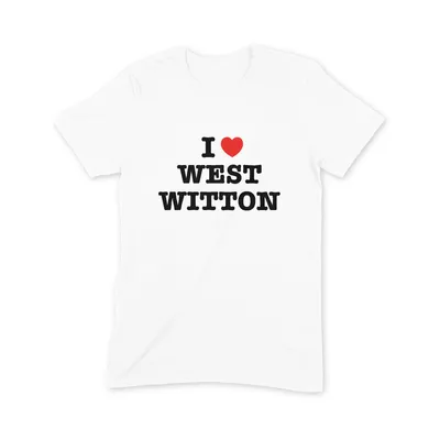 I Love West Witton T Shirt - Image 3