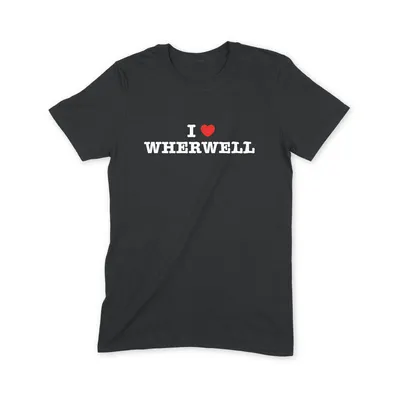 I Love Wherwell T Shirt - Image 1
