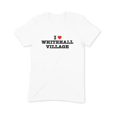 I Love Whitehall Village T Shirt - Image 3